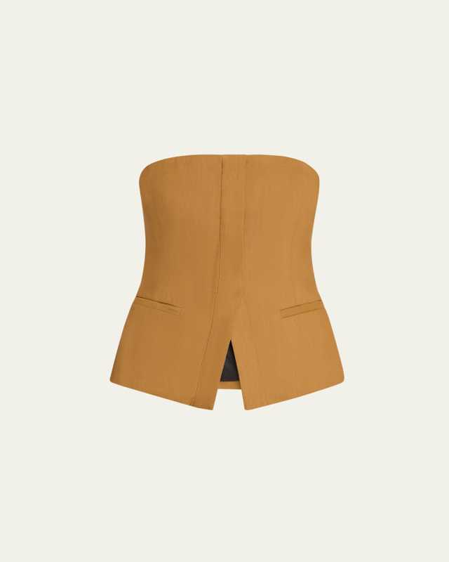 Renee Fitted Strapless Top